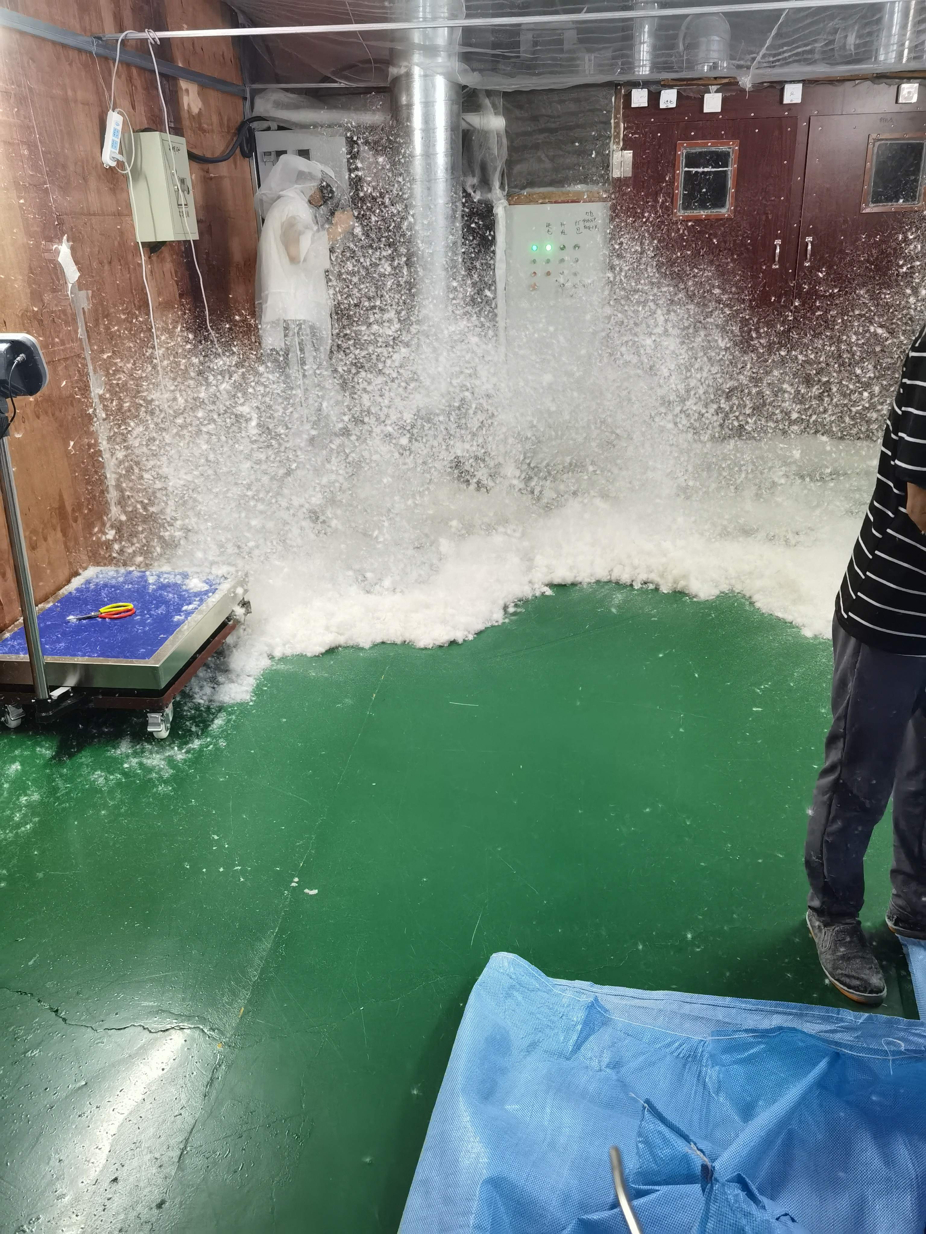 羽绒服生产流程